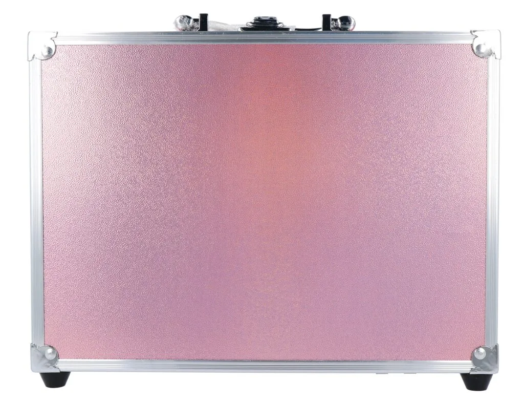 Casuelle Make Up Koffer Glanzend Roze (1 set)