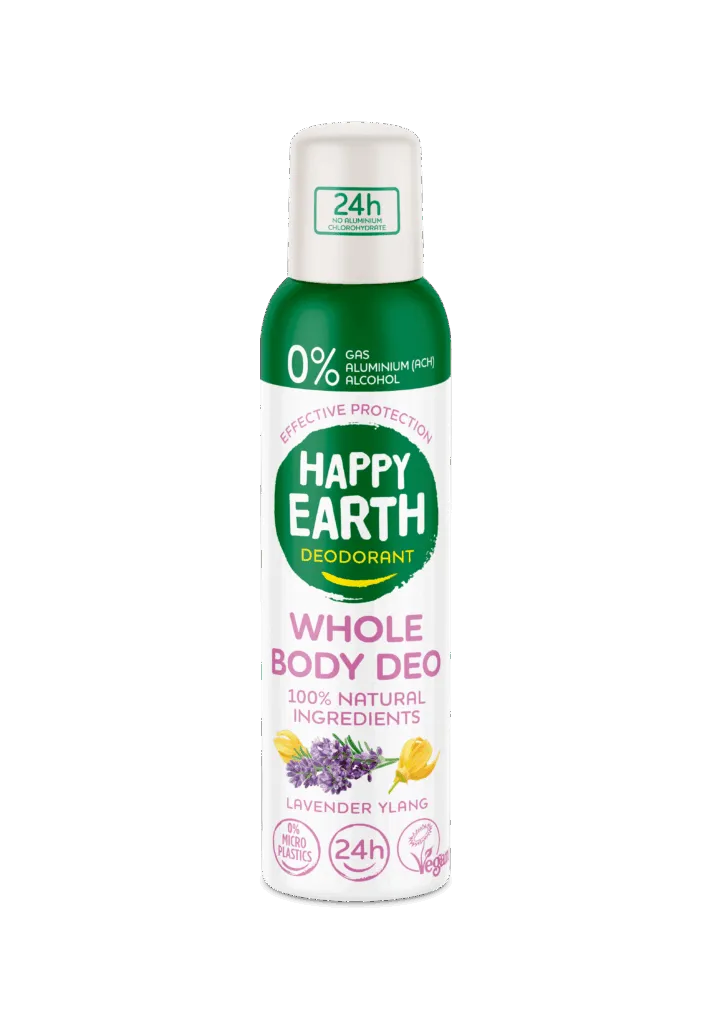 Happy Earth Deobodyspray Lavendel (100 ml)