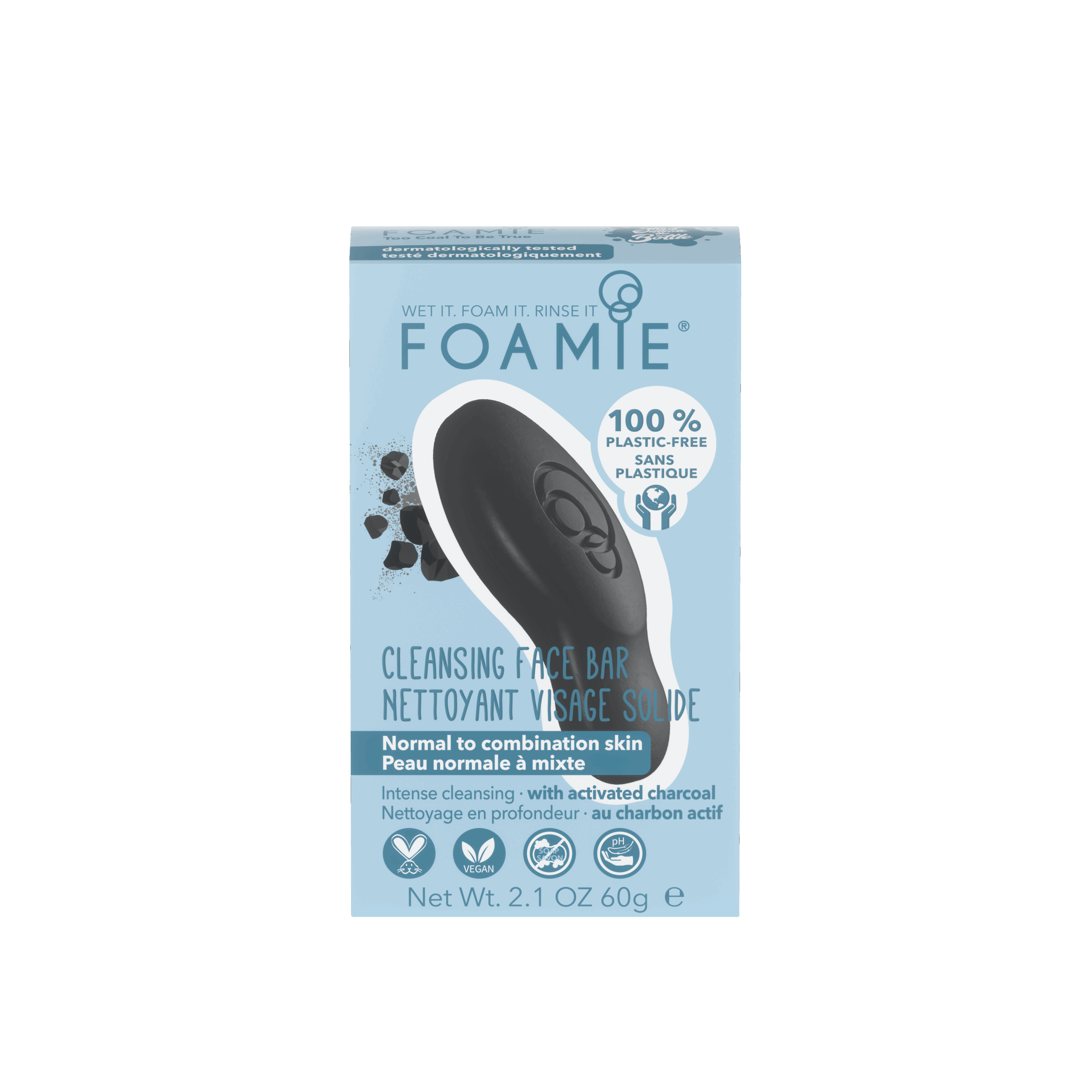 Foamie Face Bar Charcoal (60 gr)