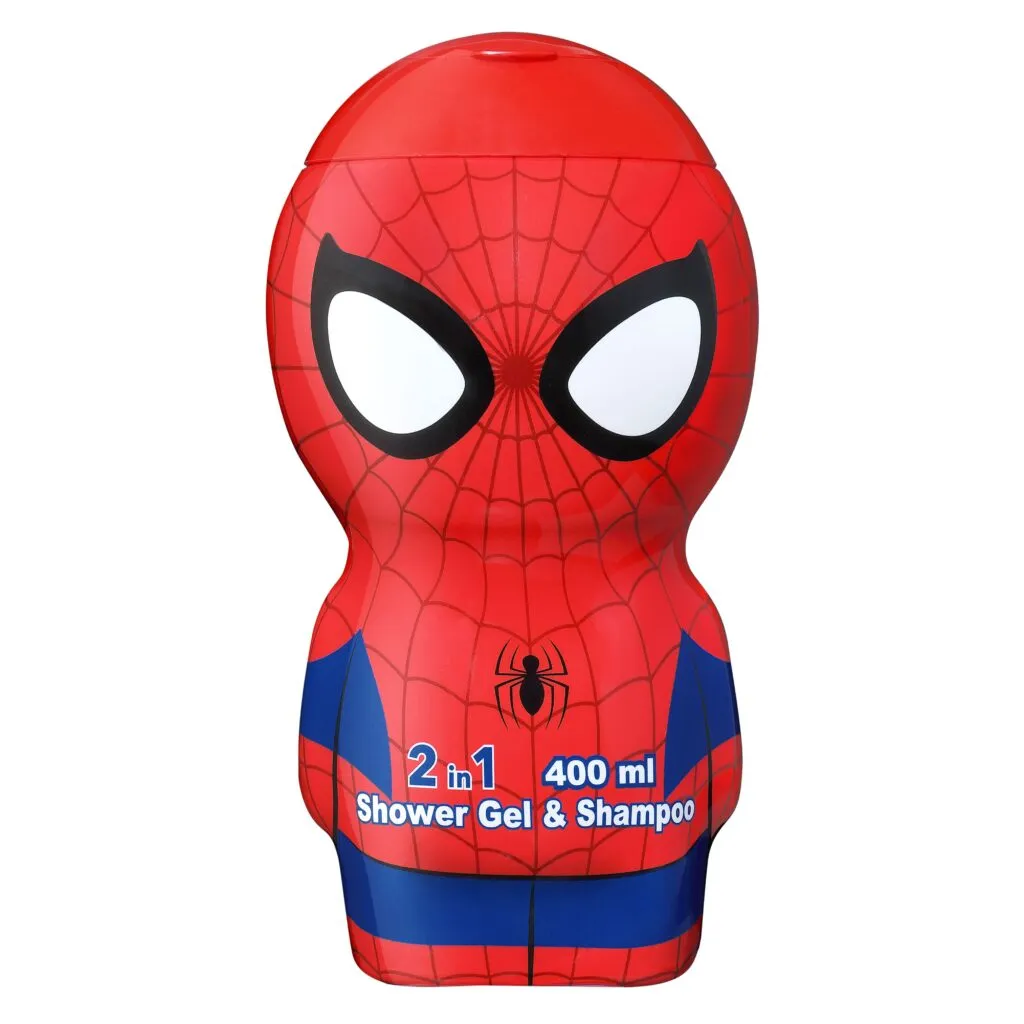 Marvel Spiderman Shower Gel & Shampoo 2D (400 ml)