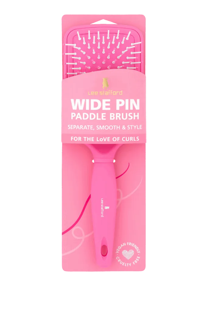 Lee Stafford For the Love of Curls Wide Pin Paddle Brush (1 stuk)
