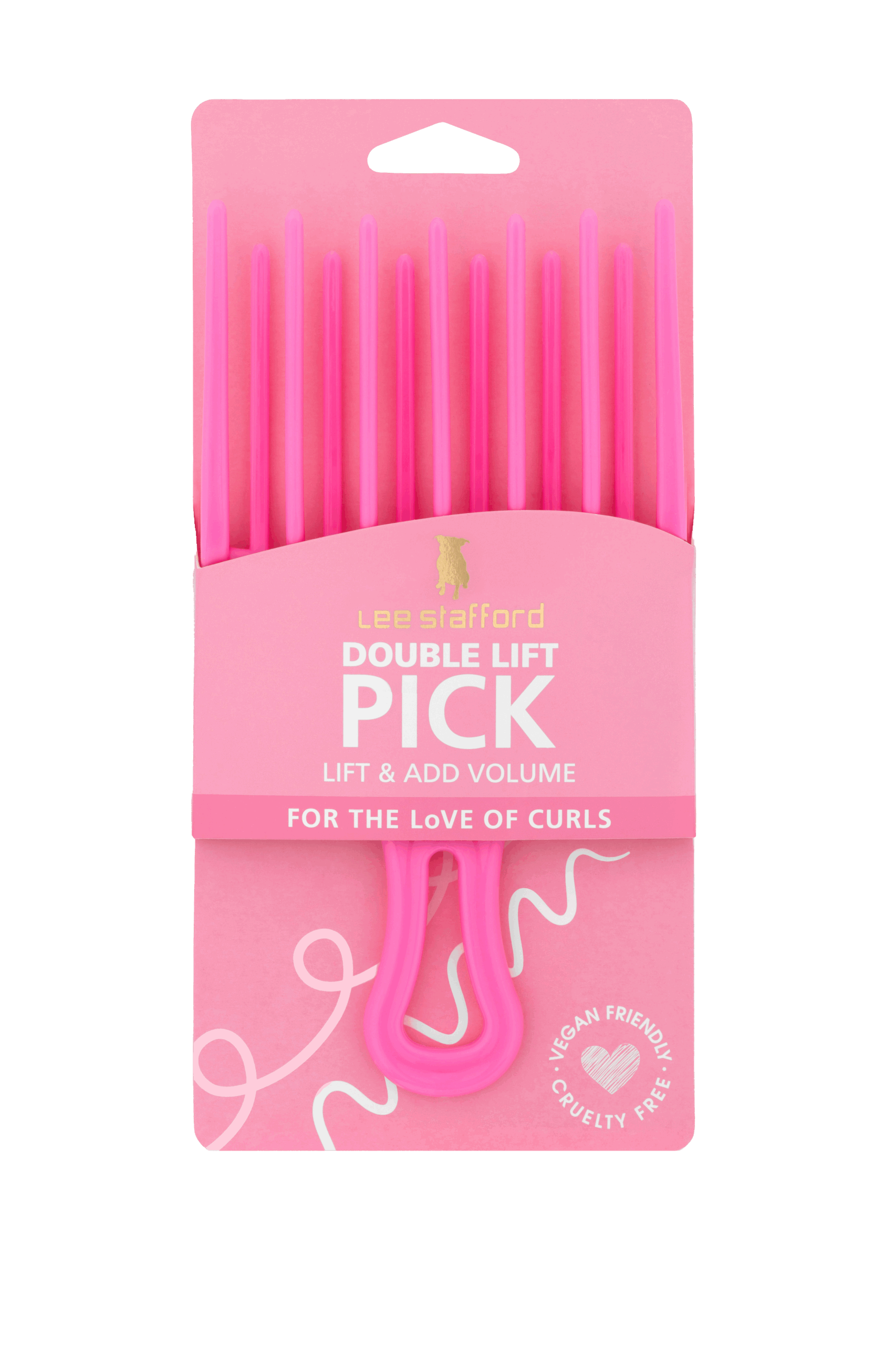 Lee Stafford For the Love of Curls Double Lift Pick (1 stuk)