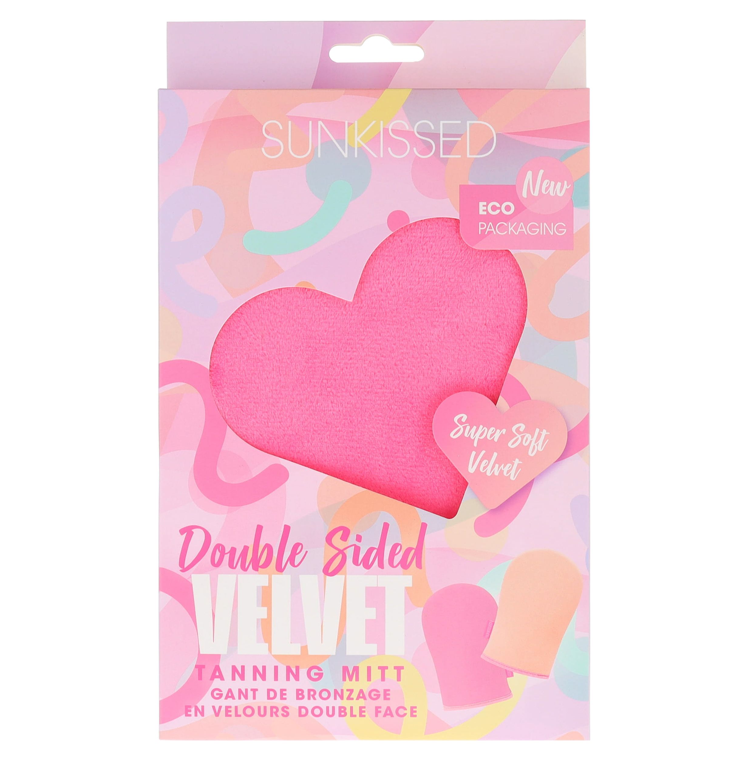 Sunkissed Double Sided Velvet Tanning Mitt (1 stuk)