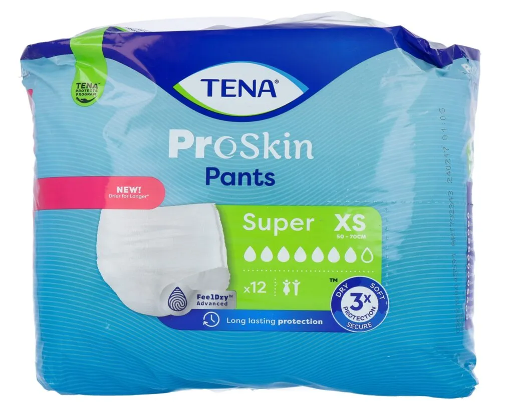 TENA ProSkin Pants Super XS (12 stuks)