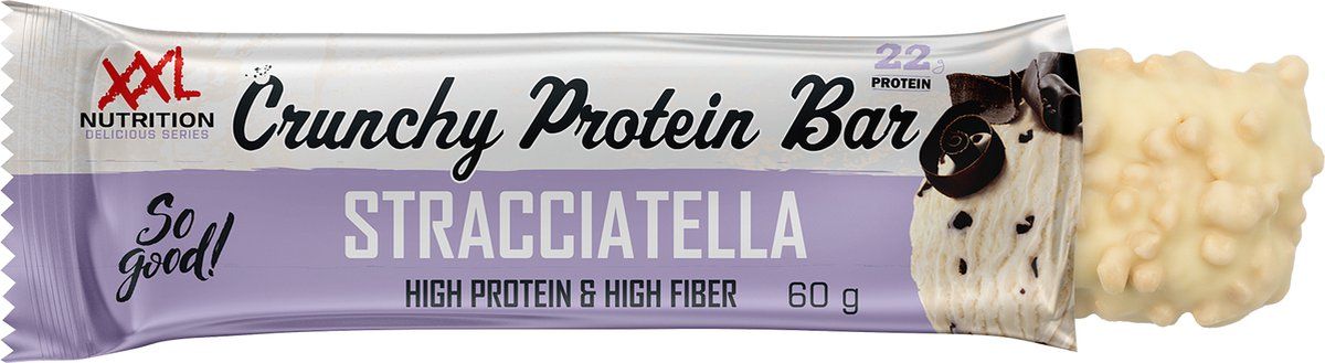 XXL Crunchy Protein Bar Stracciatella (60 gr)