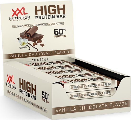 XXL Nutrition High Protein Bar Vanilla Chocolate (50 gr)
