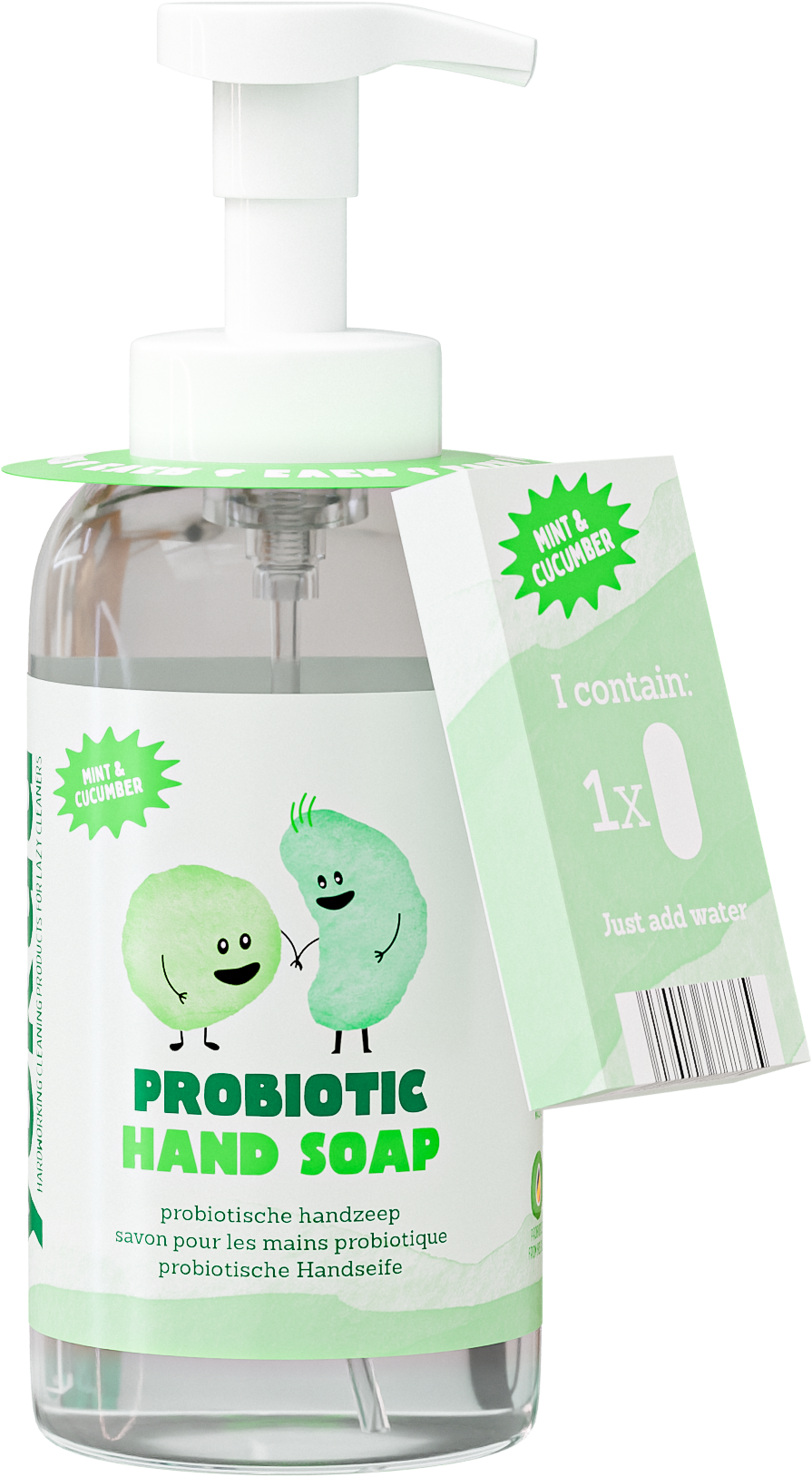 Yokuu Handzeep Cucumber Mint Starterkit (1 set)